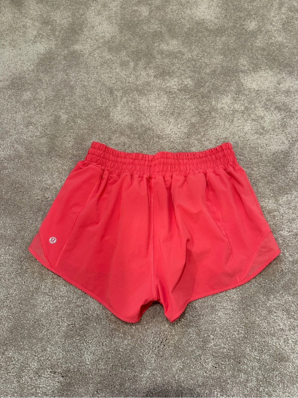 Hot Pink Lululemon Shorts, Size 6 - Picture 2 of 4